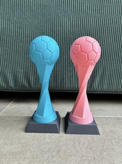 Voetbal Trofee / Beker - Afbeelding 2