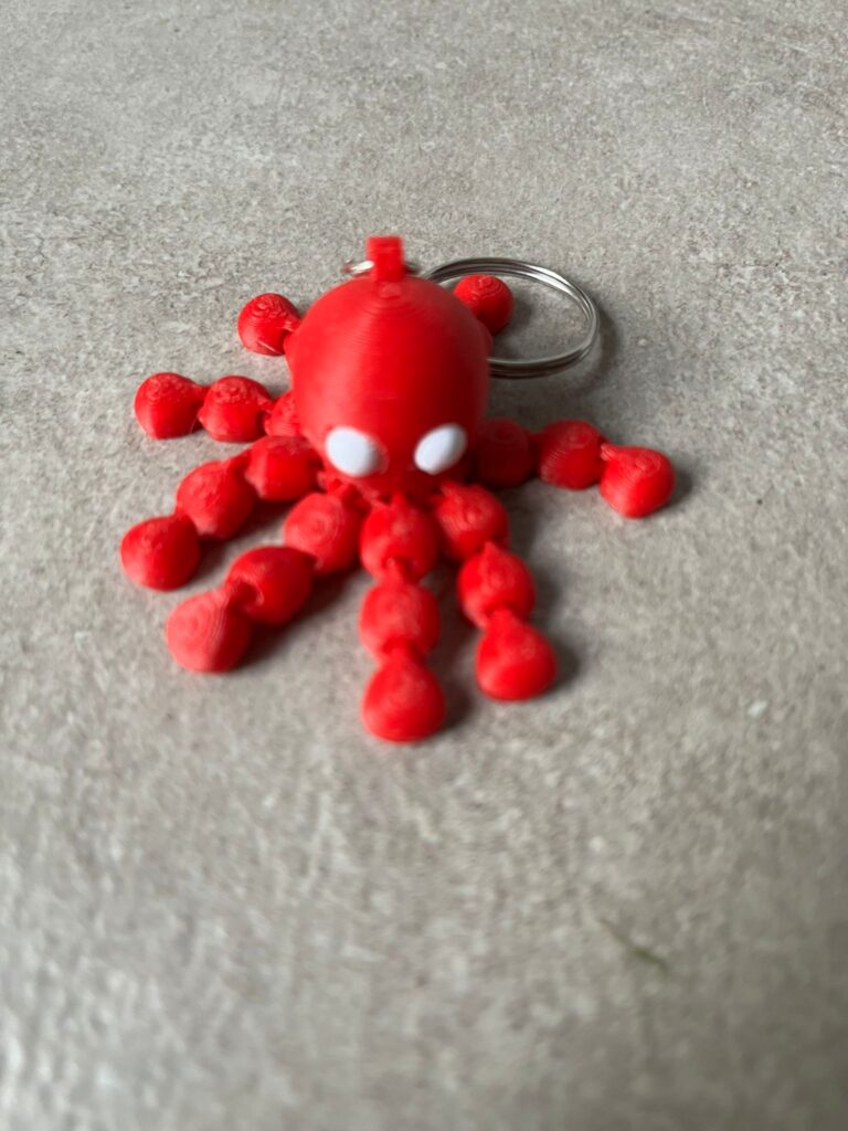 Octopus Sleutelhanger