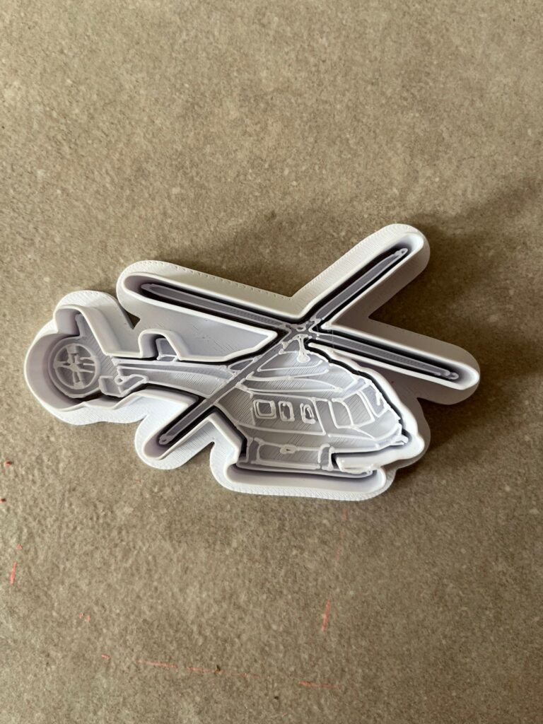 🚁 Helicopter Koekjesvorm