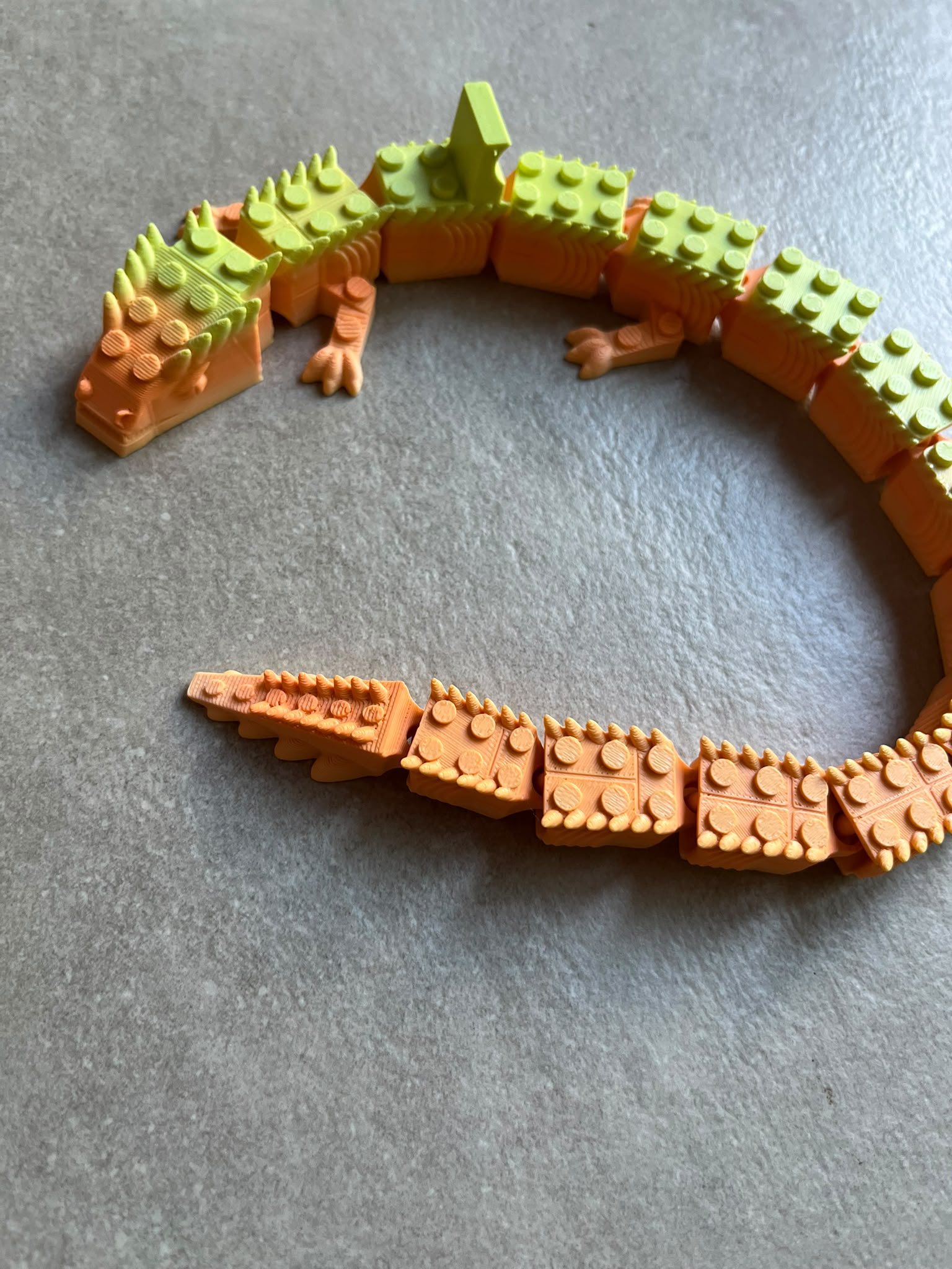 🧱🐉 LEGO Flexie Draak – 40 cm! - Afbeelding 5