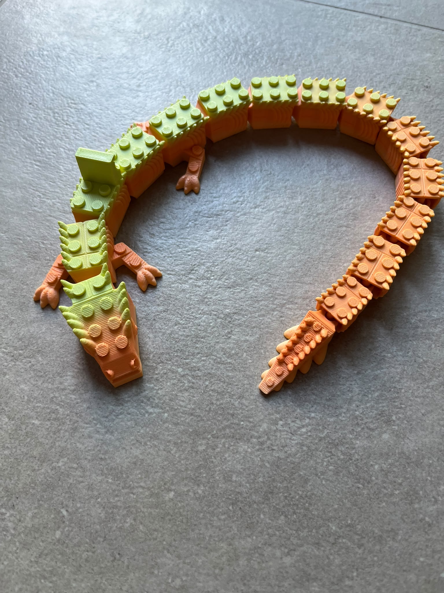 🧱🐉 LEGO Flexie Draak – 40 cm! - Afbeelding 6