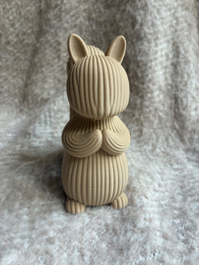 3D Geprinte Eekhoorn – Schattige Herfstdecoratie | 13 cm 🐿️🍂
